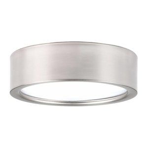 Progress Lighting - LED Flushmount in Brushed Nickel Ceiling Light